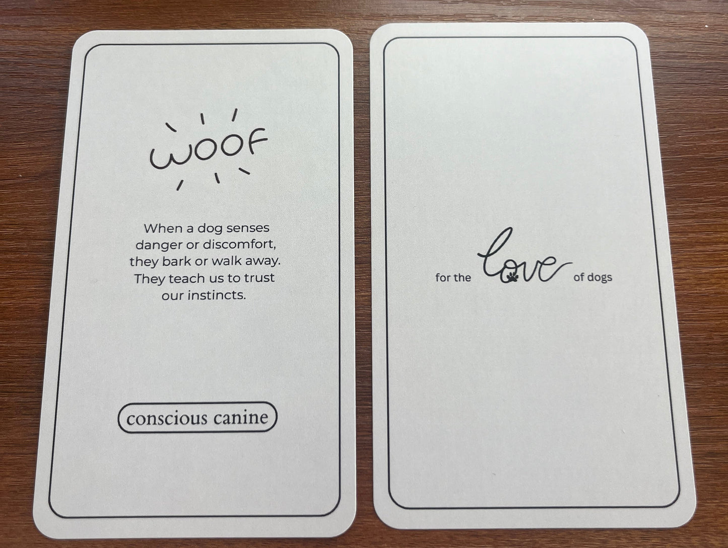 Conscious Canine Card Deck Pre-Order
