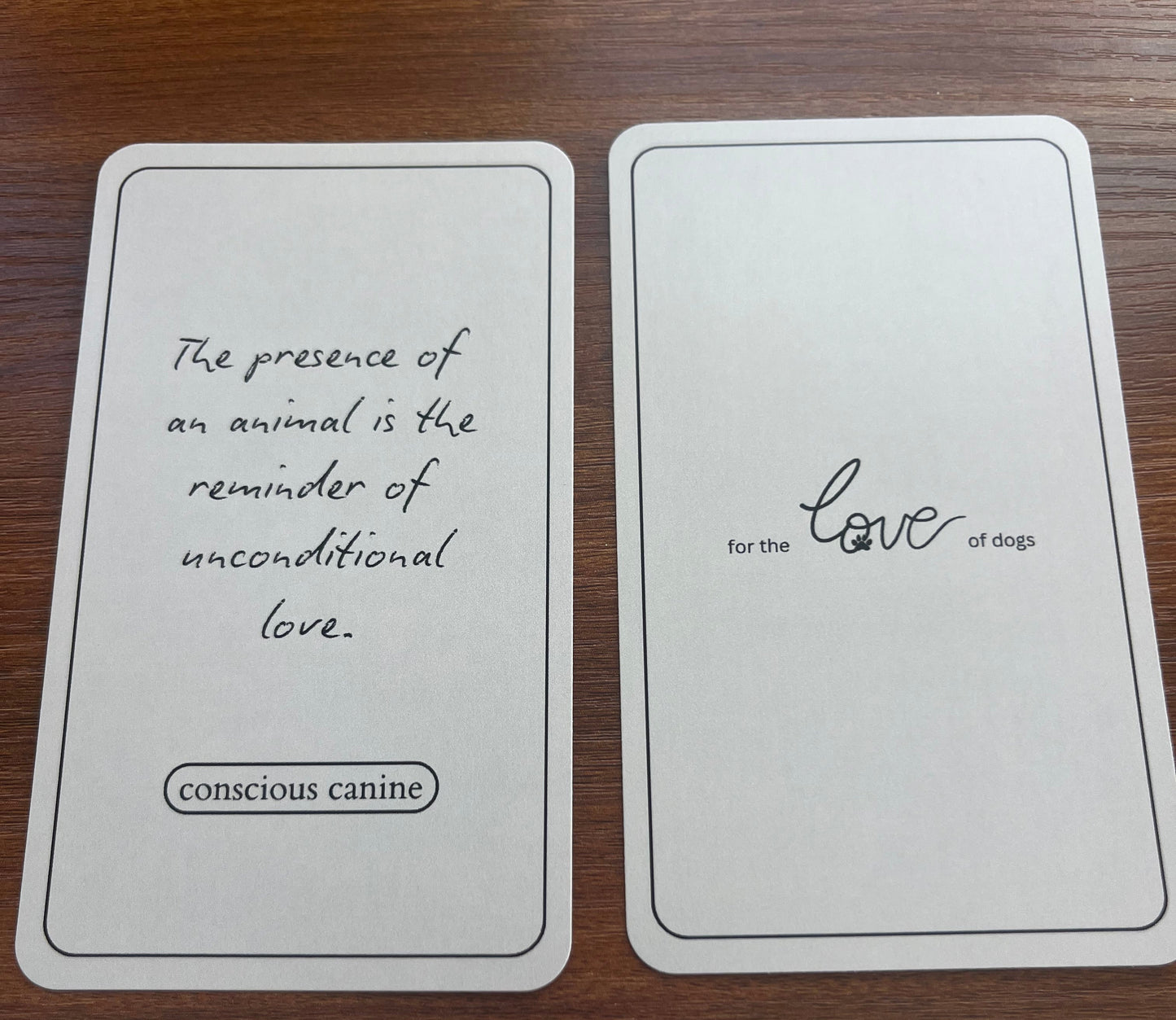 Conscious Canine Card Deck Pre-Order