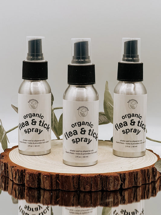 Organic Flea + Tick Spray - Travel Size